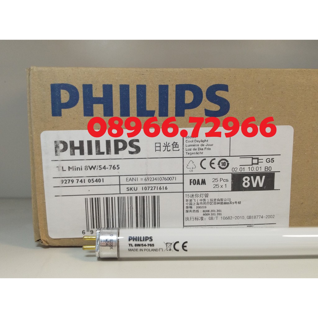 Bóng T5 Philips TL Mini 8W/54-765