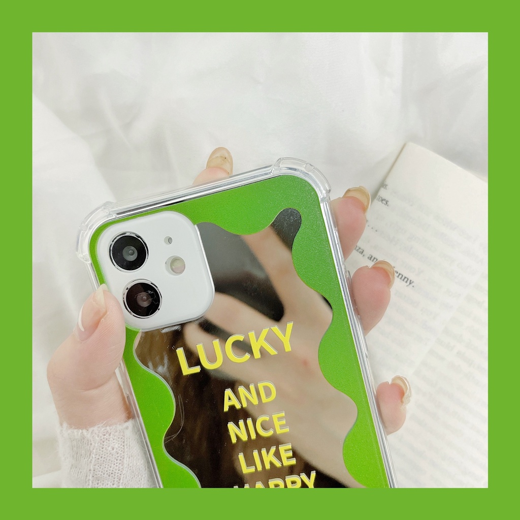 Ốp lưng iphone Ốp Điện Thoại TPU silicone Mặt Gương Thời Trang Cho iPhone 11 pro max X Xr Xs max 7 8 Plus 13 14pro pro max Dinuo case