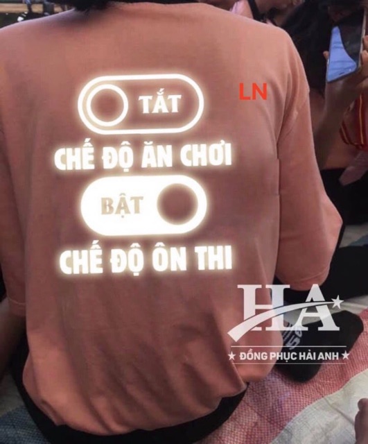 Áo phản quang ôn thi L&amp;N 02