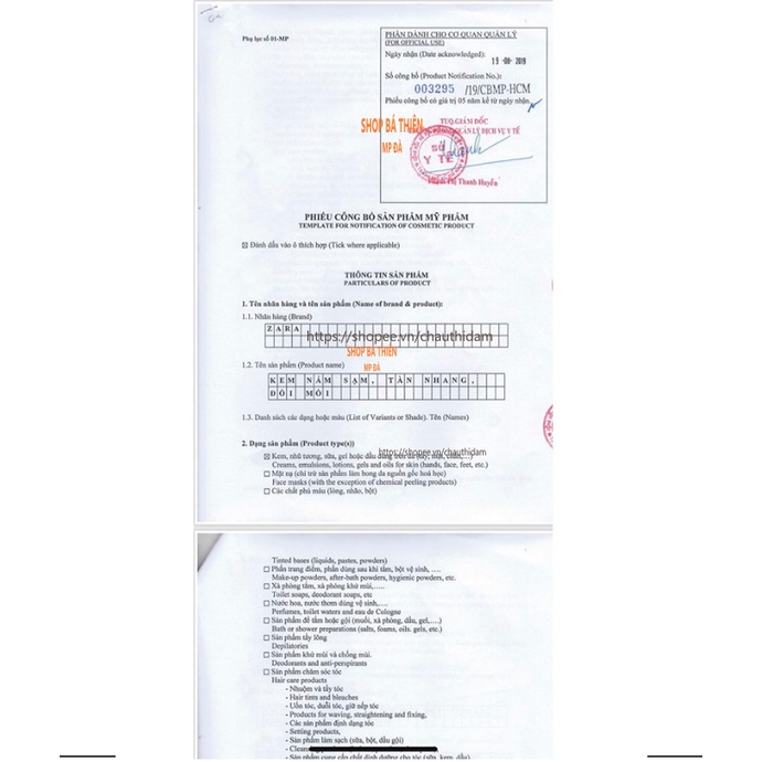 KEM ZARA 12G MỤN - NÁM - TRẮNG DA - CHỐNG NẮNG GIÁ TEM 189K | BigBuy360 - bigbuy360.vn