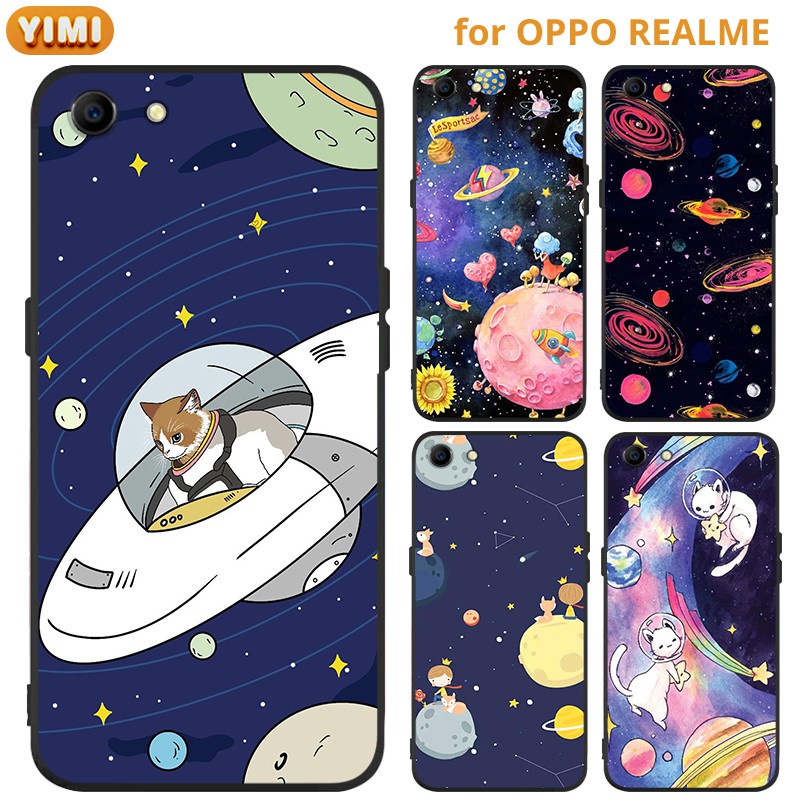 ỐP LƯNG Realme C35 C25Y C25 C25S C21Y C15 C20 C12 C25 C11 6i C3 5i 5s C2 3 5 Pro Cover Night Sky Soft Case