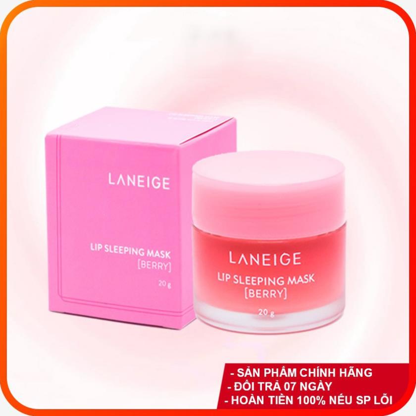 Mặt nạ ngủ môi Laneige 20g, dưỡng môi hỗ trợ trị thâm môi