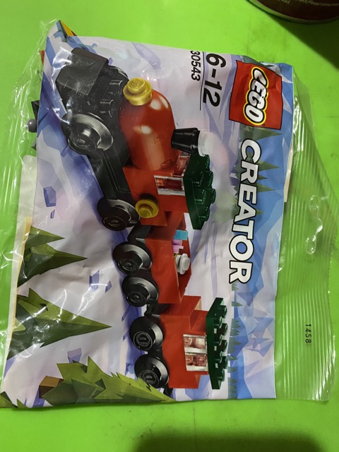 Bộ Lắp Ráp Tàu Lửa Lễ Hội LEGO CREATOR 30543