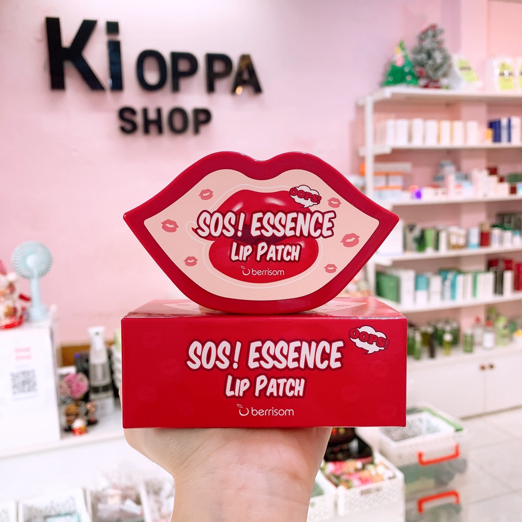 Mặt nạ môi berrisom SOS Lip Patch - Hộp 30 miếng