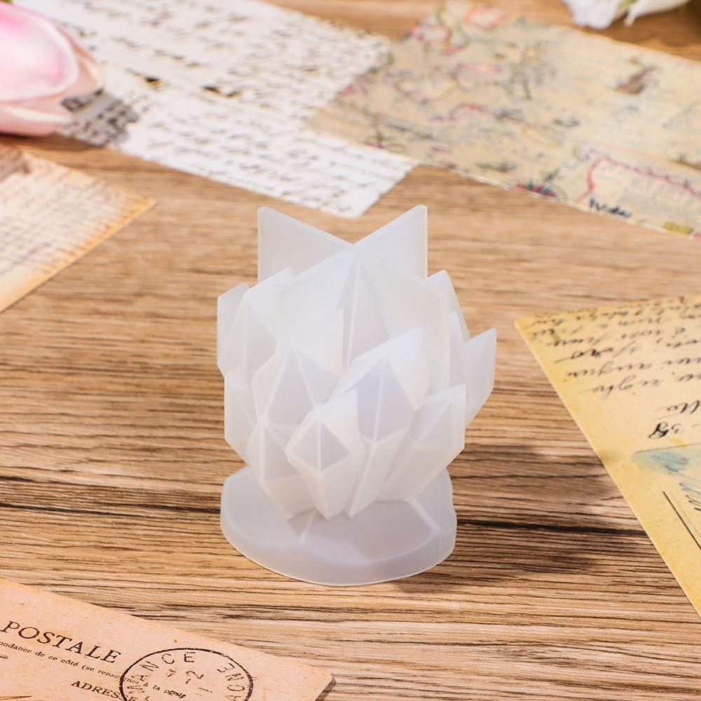 WATTLE Khuôn Làm Xà Phòng / Đá Hình Bông Hoa Bằng silicone