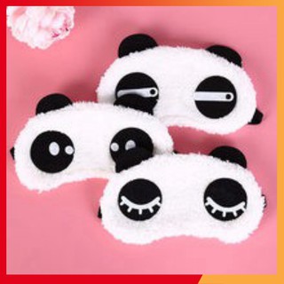 Tấm bịt mắt ngủ gấu panda trắng