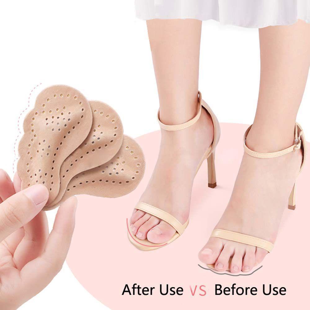 Miếng Dán Lót Giày Bằng Da Heo Chống Trượt Tiện Dụng