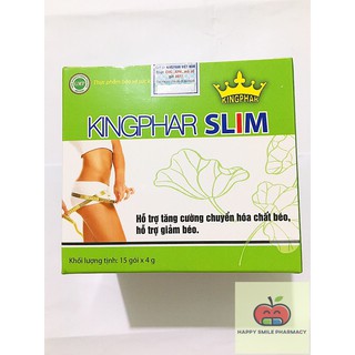 Trà giảm cân Kingphar SLIM- hỗ trợ giảm cân an toàn hiệu quả thumbnail