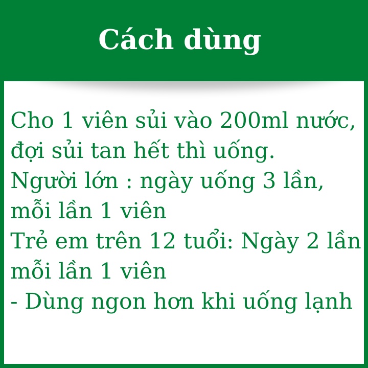 Viên sủi an thần, hoạt huyết Ginkgomin, tăng cường trí nhớ, chống say nắng, tăng cường hoạt huyết, giảm tê mỏi vai gáy