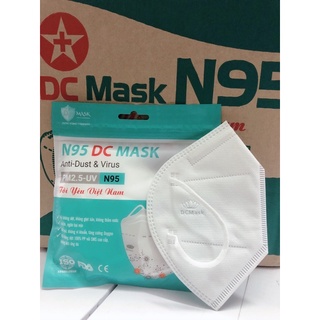 1 thùng 200 chiếc khẩu trang N95 hiệu DC siêu dày đẹp