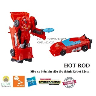 Robot hot rod biến hình siêu tốc dòng cyberverse - transformer action attack