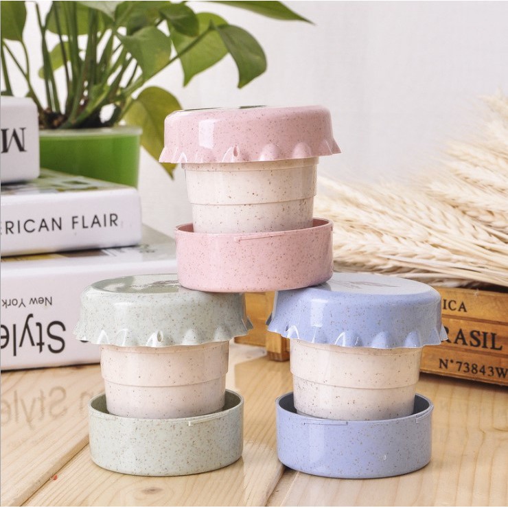 Ly nhựa lúa mạch gấp gọn thông minh sang trọng an toàn