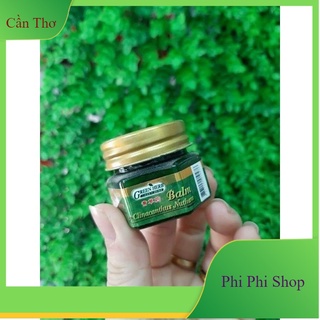 1 lốc 12 hủ dầu cù là 20gr green herb balm hop headed barleria thái lan 20gr