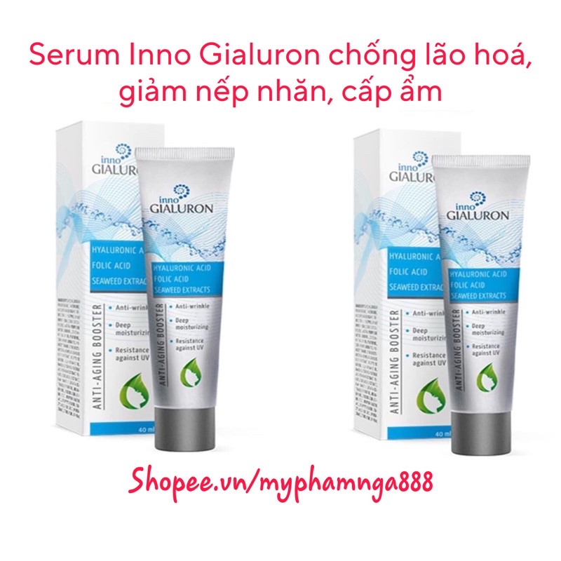 Serum chống lão hoá làm đẹp da Inno Gialuron Nga 40ml