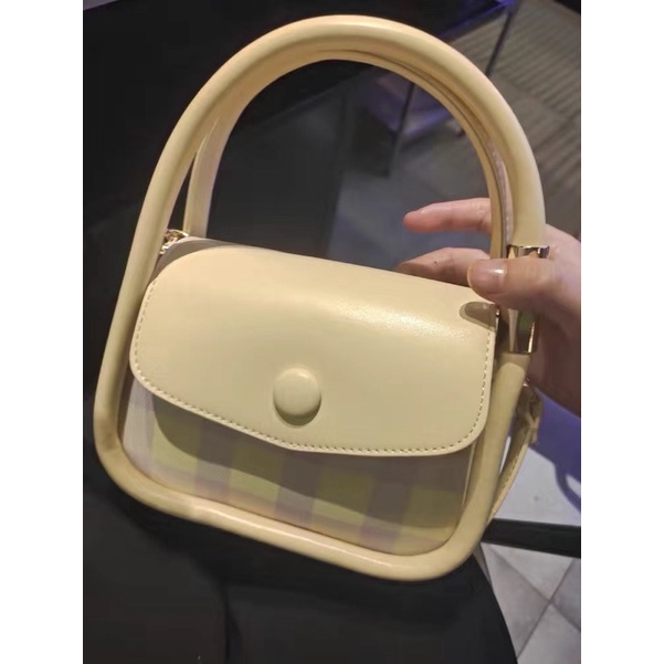 #MV28 Túi xách sọc caro viền bực siêu dễ thương