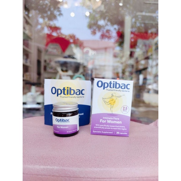 OptiBac Probiotics Tím 30 viên, UK [mẫu mới]