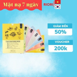 MẶT NẠ GIẤY RIORI  7 NGÀY HÀN QUỐC giúp dưỡng da