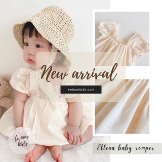 Váy thôi nôi, váy bé gái sơ sinh, váy đầy tháng bé gái chất liệu cotton twinne kids Saigon cho bé gái 3 - 24 tháng