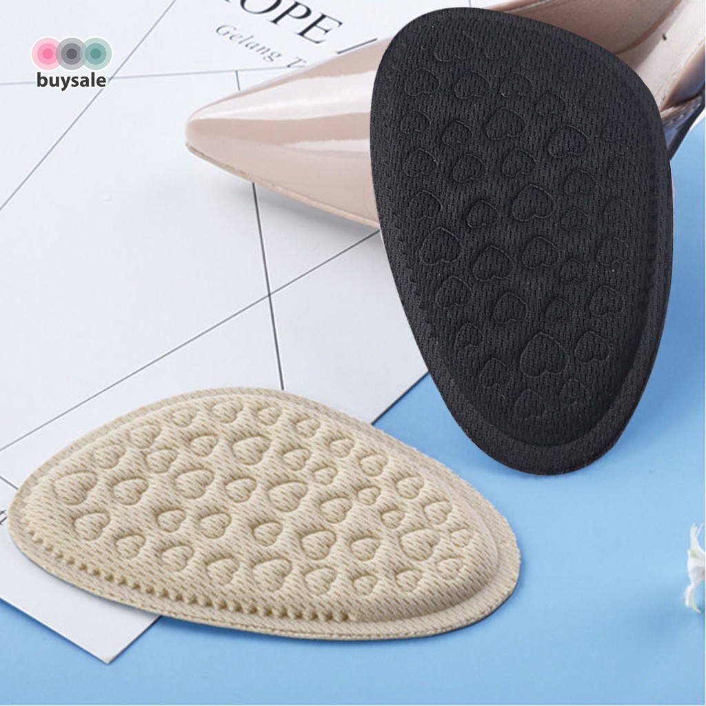 Lót giày cao gót 3D vân trái tim giúp chống trượt bàn chân về phía trước - buysale - BSPK161