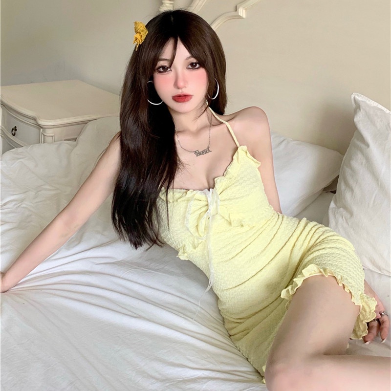 Đầm Mini Thời Trang Mùa Hè Gợi Cảm Dễ Phối Đồ Dành Cho Nữ