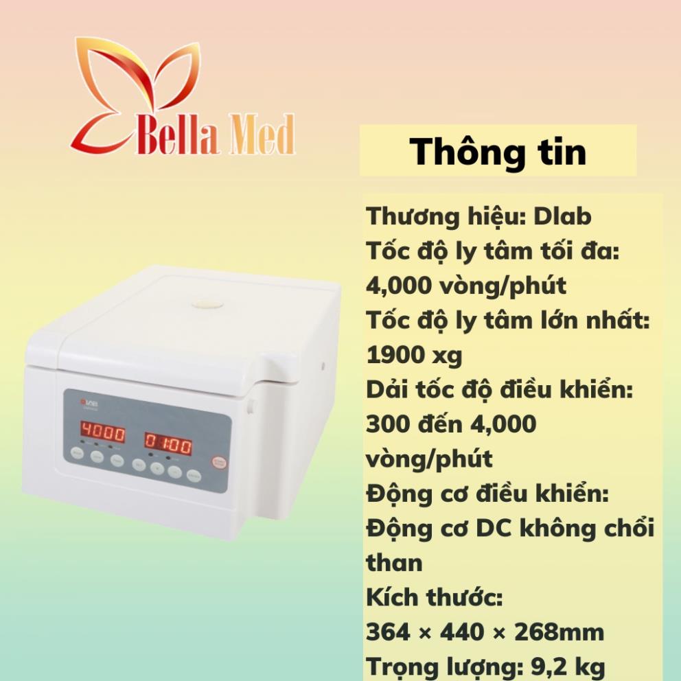 Máy ly tâm DLAB DM0408 4000 vòng/phút siêu êm