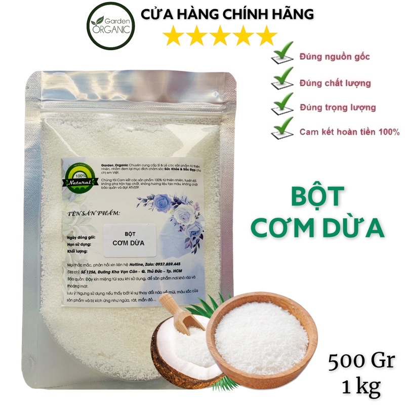 CƠM DỪA NGUYÊN CHẤT 100% [Dưỡng da- giảm mụn- Tẩy tế bào chết]