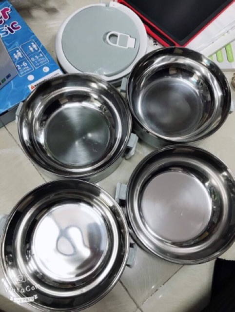 HỘP CƠM GIỮ NHIỆT INOX 3 TẦNG TIỆN DỤNG | BigBuy360 - bigbuy360.vn