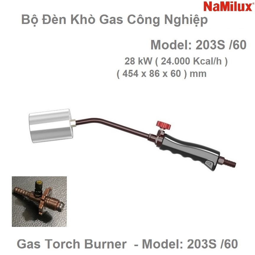 Đèn khò gas công nghiệp Namilux