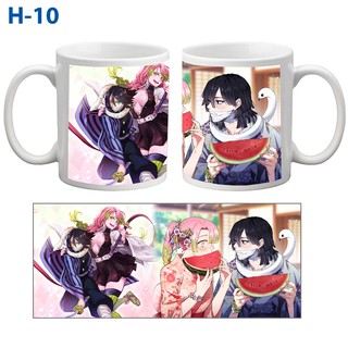 Ly sứ anime Kimetsu No Yaiba nhân vật Iguro Obanai