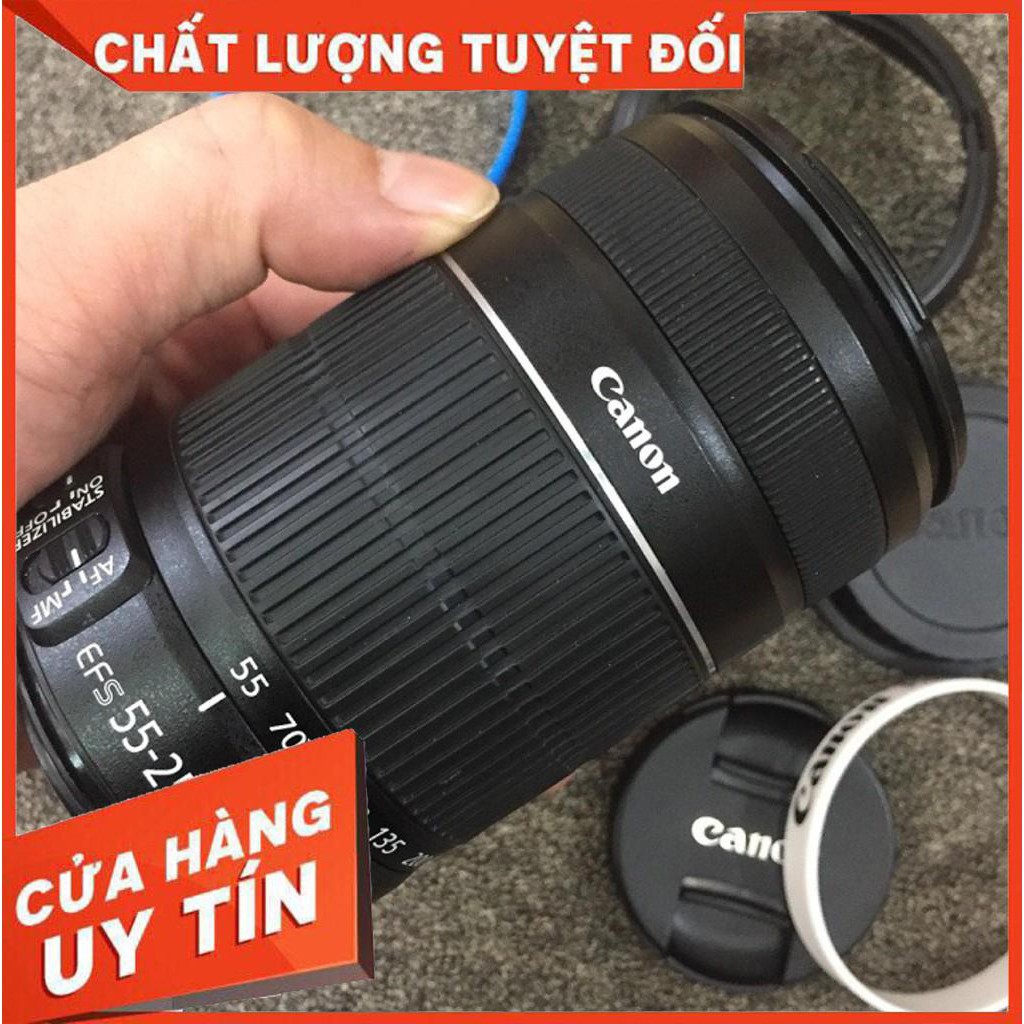Ống kính canon EF-S 55-250 is II dùng cho máy Crop Canon