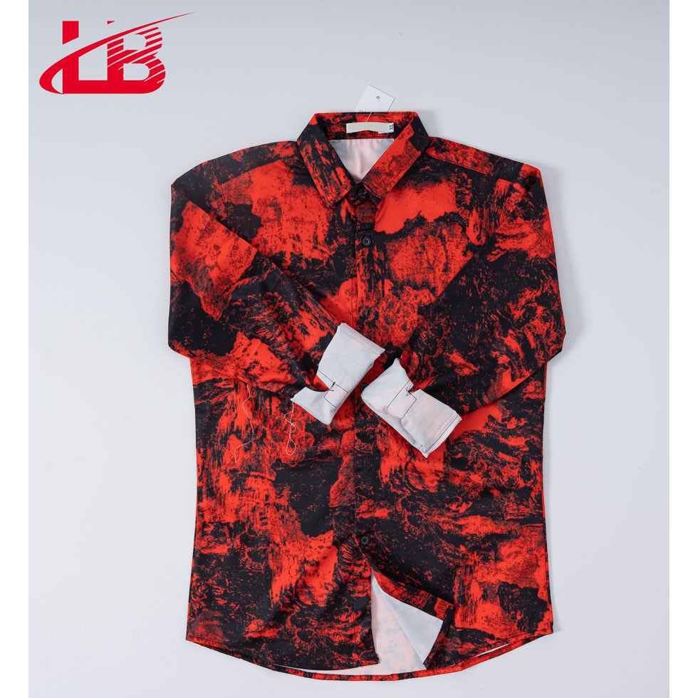 Áo sơ mi nam LB lụa dài tay, vải dày, mát , đường may sắc sảo, in 3D sắc nét, nhiều size M-L-XL. H13 | BigBuy360 - bigbuy360.vn