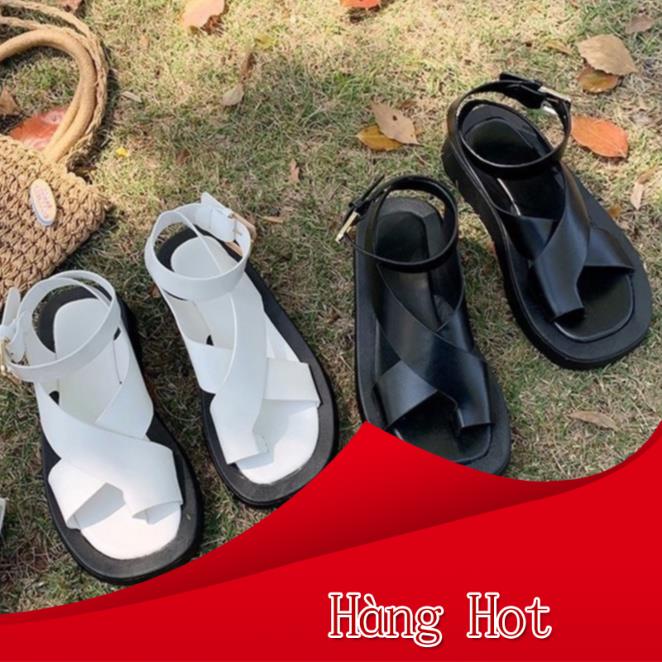 Sandal ulzzang QUAI CHÉO XỎ NGÓN HT HOT 2021- sẵn hàng