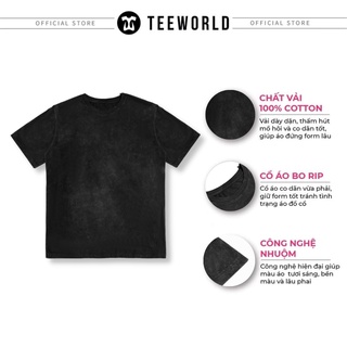 Gy94 /Áo thun Wash đen T-shirt Teeworld!