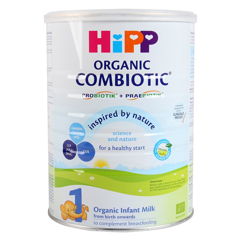 Sữa bột dinh dưỡng HiPP 1 Combiotic Organic 800g