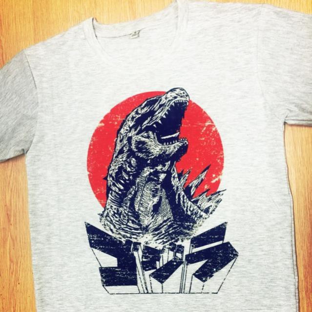 SALE- Áo thun Gozilla Japan - áo siêu chất