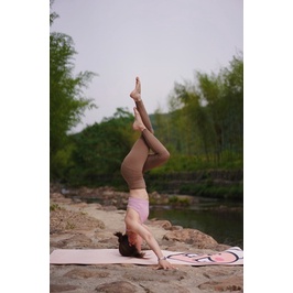 KAKAO FRIENDS Thảm tập yoga TPE cao cấp 7mm, trải sàn nhà hai mặt chống trơn trượt, chống thấm nước, đàn hồi