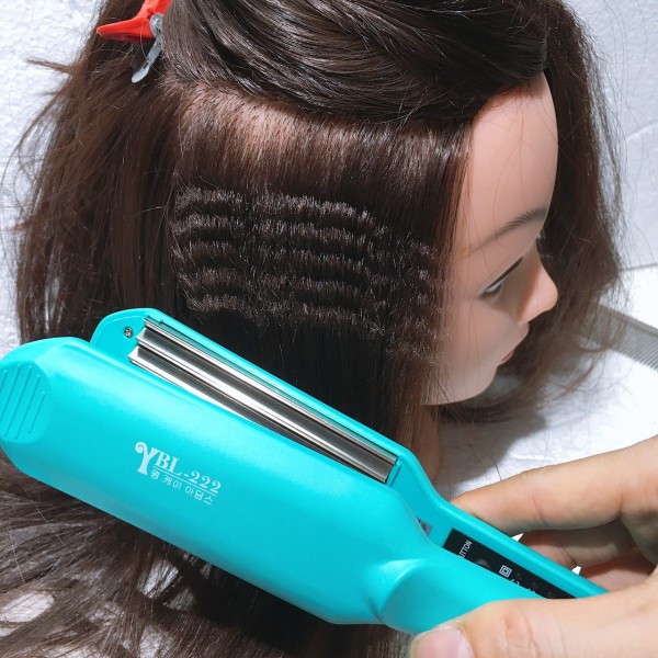 MÁY BẤM TÓC CHỈNH NHIỆT BẢN LỚN