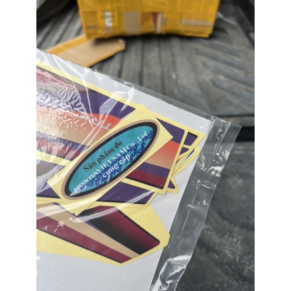 Tem super dream 99 màu tím