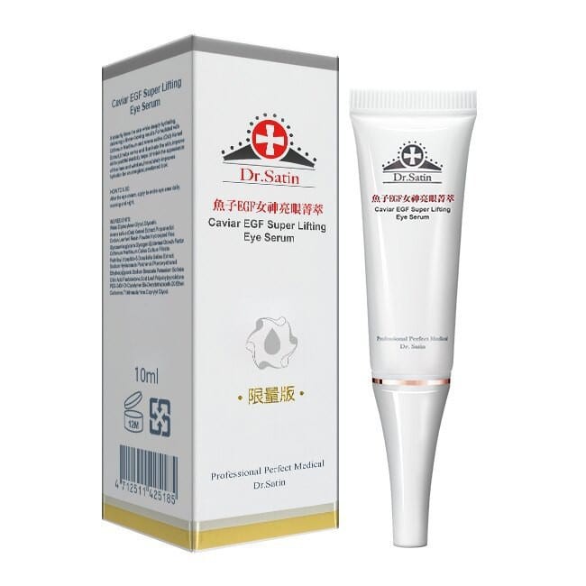 Serum mắt nâng cơ chống lão hóa Dr.Satin Caviar EGF 10ml