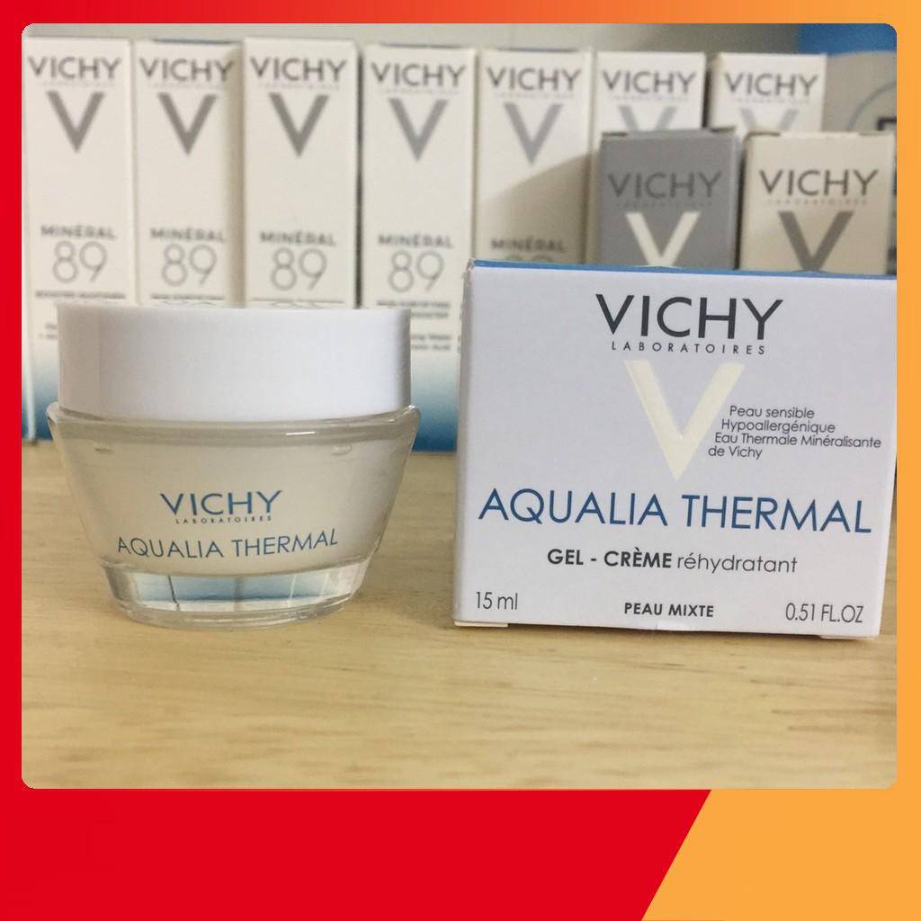 Kem dưỡng ẩm Vichy Aqualia Thermal crème légère 15ml
