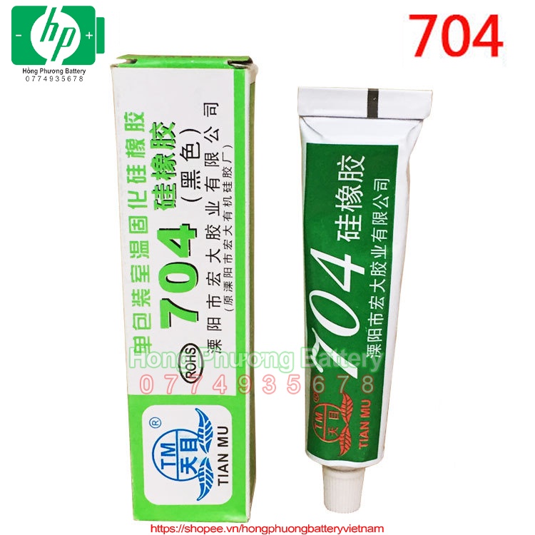 Keo đổ mạch 704.705 bảo vệ mạch pin, trắng sữa, đen và silicone keo trong, phủ bám tốt  [ HP Battery ]