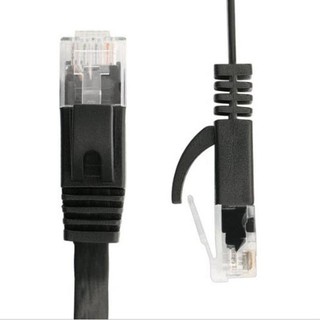 Dây cáp Ethernet / Lan sợi dẹt màu đen