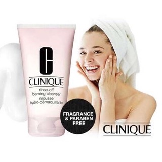 Sữa rửa mặt Clinique Rinse-Off Foaming Cleanser (unbox)
