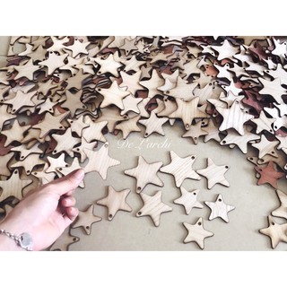 Sao gỗ decor siêu rẻ giá chỉ 2k