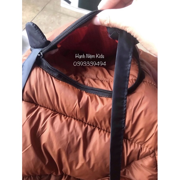 Áo phao cho bé trai bé gái dày ấm áp chắn gió mùa đông