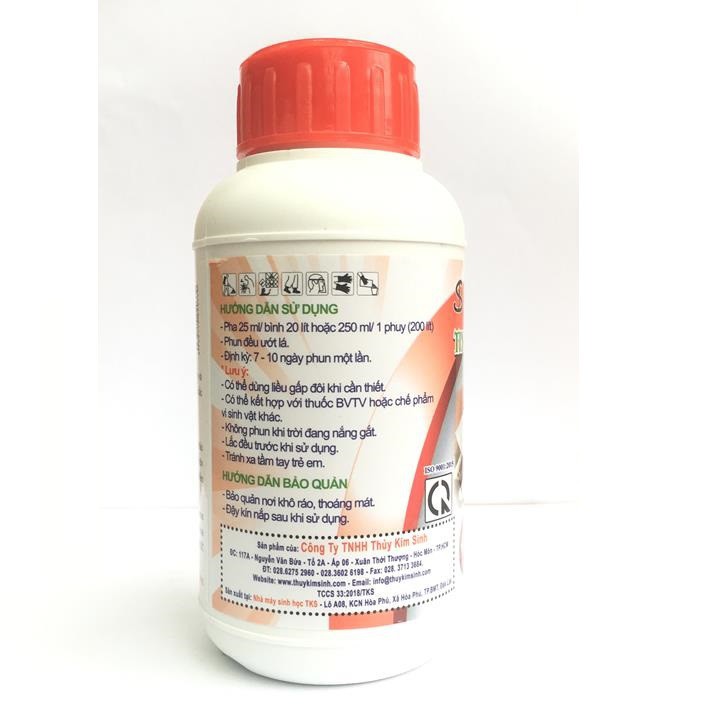 Bán buôn- Phân bón vi lượng tinh dầu thảo mộc TKS chai 250ml hàng đẹp, nhập khẩu.