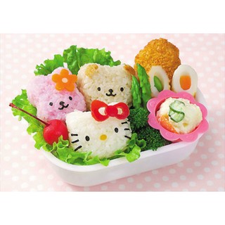 COMBO 4 KHUÔN ÉP CƠM , BÁNH BENTO