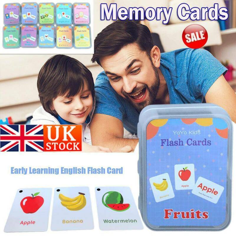 Set 20/30 Thẻ Chữ Cái ABC Dạy Học Sớm Cho Bé X8W6