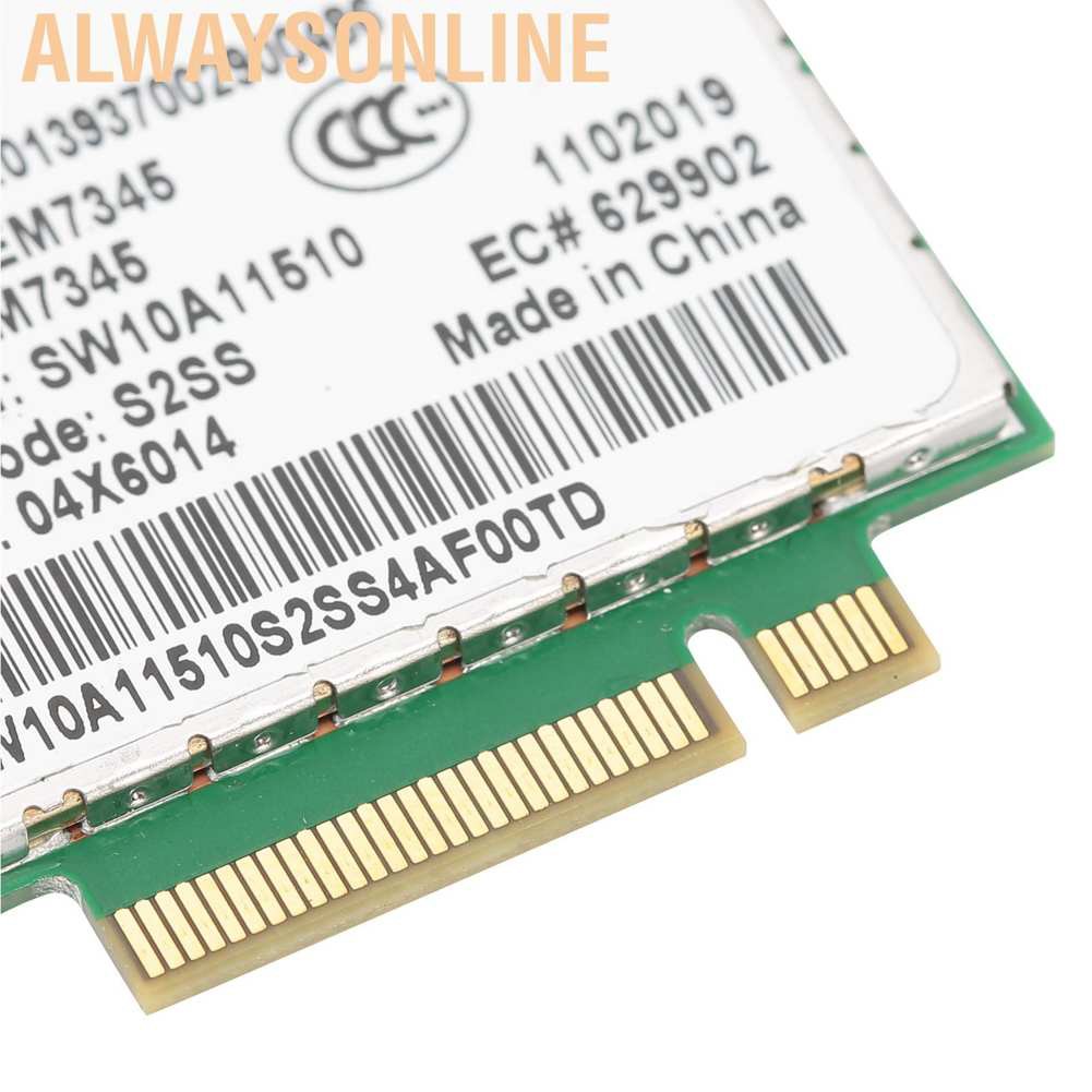 Card Mạng Không Dây Cho Lenovo Em7345 Lte 4g Module Fq 04x6014 T450 X250 X240 T440L440