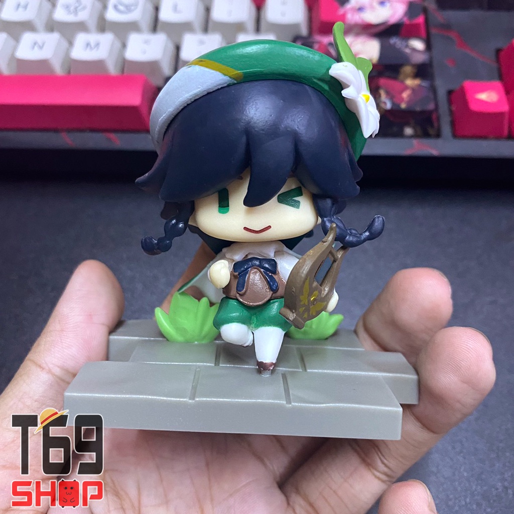 Set mô hình game Genshin Impact chibi cute (Bộ 7 cái)